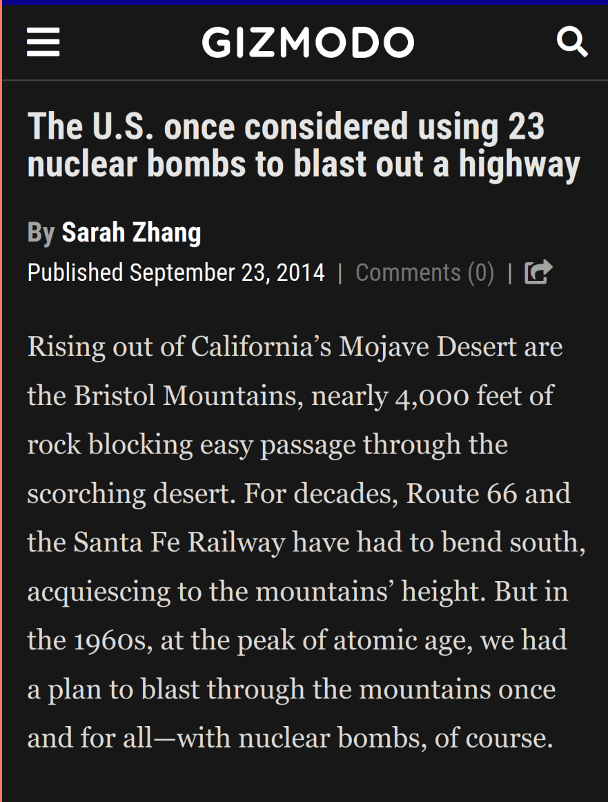 Project Carryall Gizmodo article