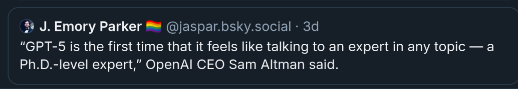 Screenshot of GPT-5 misspelling blueberry